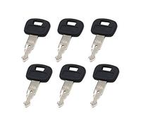 Zeenparts RC411-53933 RC461-53930 6 chiavi di accensione compatibili con escavatori Kubota KX018-4 KX033-4 KX040-4 KX057-4 KX080-4 Pale minipale SSV65 SSV65C SSV65C 5P SSV6 5 pezzi SSV75 SSV75C
