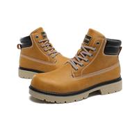 ZEENXIUYA Stivali da trekking da donna Chukka da uomo, antiscivolo, per esterni, casual, impermeabili, leggeri, comodi, alla caviglia, con lacci, Marrone, 38/38.5 EU