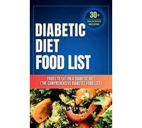 Zeerah Amelia Diabetic Diet Food List (Tascabile)