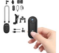 Zeerkeer Micro Action Cam 1080p con Grandangolo da 120°, Telecamera per Ciclismo Moto Videocamera POV Camera per Animali Nascoste da Esterno Body Cam e Accessori Clip Magnetica Posteriore