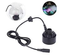 Zeerkeer Nebulizzatore a LED Ultraveloce,12 LED,a ultrasuoni nebulizzatore a LED, Adatto per Fontane Interne o Esterne, Giochi d'acqua e Applicazioni in Ufficio