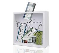 ZEEYUAN Adventure Archive Box 29X29CM Scatola per avventura per biglietti Shadow Box, Cornice 3D da riempire, Scatole portaoggetti profonde, Cornice per oggetti fai da te