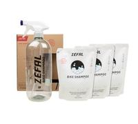 ZEFAL 3420586601038, Barattolo Bike Shampoo Kit SPRUZ 1L E 3 Rica Unisex Adulto, Nero, Taglia Unica