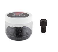 ZEFAL Adattatore valvola pompa in ottone, nero, valvola Presta a valvola Schrade