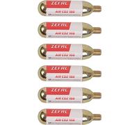 Bombolette CO2 16g Filettate in Alluminio - Confezione da 6 Pezzi per Gonfiatori