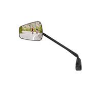 ZEFAL Espion Z56, Specchio per Biciclette da Città/Tempo Libero Compatibile con le Biciclette Elettriche - Grande Specchio Infrangibile Sinistro