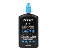 ZEFAL Extra Bagnato, Lubrificante a Catena in Ceramica Unisex-Adulto, Nero, 125ml