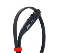 ZEFAL K-Traz Zip3 XL - Lucchetto Bici Combinazione - Catena con Lucchetto Casco - Antifurto Casco Moto e Bici - 100g