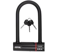 ZEFAL K-Traz U20 - Lucchetto a U per Bicicletta ad Alta Sicurezza - Barra in Acciaio - Lucchetto Bici a U - U Lock Massima Sicurezza Per Biciclette, Scooter Elettrici - Classe SRA