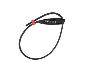 ZEFAL K-Traz Zip3 - Lucchetto Bici Combinazione - Catena con Lucchetto Casco - A