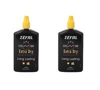 ZEFAL Pack Extra Dry Wax Lubrificante Catena Bici Premium a Base di Cera | Ideale per Condizioni Asciutte, Riduce Attrito e Sporco, 2 x 120 ml