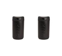 ZEFAL Pack Z Box - 2 x Borraccia Porta Attrezzi Bici - Impermeabile e Durevole - Nero