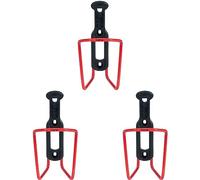 ZEFAL - Porta Borraccia Alluminio Diametro 5 Mm Vernice Rosso (Confezione da 3)