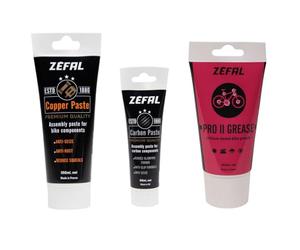 ZEFAL Pro II Grease, Carbon Paste e Copper Paste - Grasso per Bicicletta e Pasta di Assemblaggio a Base di Carbonio e Rame - Fabbricato in Francia