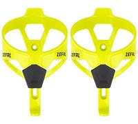 ZEFAL Pack Pulse A2 - Confezione di due portabibite per bicicletta leggeri, porta borraccia per bicicletta, mountain bike, bici da strada, resistente e durevole, 26 g ogni porta borraccia - giallo
