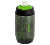 Zéfal Sense PRO 50, Borraccia Bicicletta Unisex Adulto, Nero/Verde, 500 ml