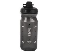 ZEFAL Sense Soft 65 No Mud - Borraccia Bici e MTB Con Protezione Della Tettarella - Senza BPA - Borraccia Sportiva e Ciclismo Inodore e Leggera - 650ml, Nero Fume