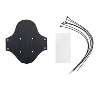 ZEFAL Shield Lite Front, Parafango Anteriore Universale per Bici Gravel Ciclismo