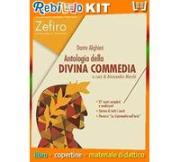 ZEFIRO 1 - EDIZIONE NUOVO ESAME DI STATO CON ANTOLOGIA DELLA DIVINA COMMEDIA (9788839536631) - Libro Scolastico + Kit Scuola con Copertine Rebillo