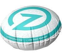 Zefiro Camera Cuscino Gonfiabile ad Aria Galleggiante Diametro Cm 80 X H 55 per Sollevamento Telo Invernale Copertura Piscina con 2 Passacorda - Alta QUALITA' - Made in Italy