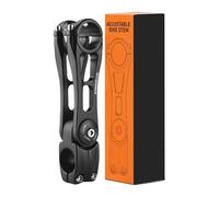 Zegaqae Attacco manubrio bicicletta | 31,8 mm di estensione per manubrio in alluminio, accessorio per bicicletta per lunghe distanze, fitness, allenamento, trail, gite di gruppo