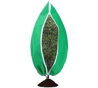 Zegaqae Copertura invernale per piante antigelo - protezione invernale per piante - coperture per piante invernali con cerniera e cordino per vigneti, prati, siccità, balcone, giardino e ortaggi