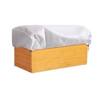 Zegaqae Coperture Protettive Antigelo per Piante da Esterno | Copri Fioriera 150x40x45 cm con Cordino - Tessuto Non Tessuto Traspirante per Vasi Fioriere Balcone Davanzale