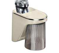 Zegaqae Portaspazzolino da parete - Set di portaspazzolino da bagno, da doccia magnetici, dispenser senza adesivo, per collutorio appartamento hotel
