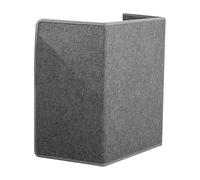 Zegaqae Scaldapiedi Sotto Scrivania, Pannello Riscaldante Silenzioso, Forma A U Avvolgente Scaldapiedi Elettrico Da Pavimento, per Soggiorno Studente Uomini Anziani