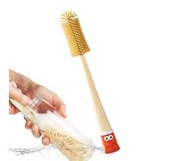 Zegaqae Spazzola Per Biberon Per Bambini | Utensili 5-In-1 In Silicone Per Tazze - Spazzola Per Dettagli Per Coperchi Di Tazze,Per Estrattori Coperchi Capezzoli Tiralatte Fessure