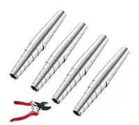 Zegnuem Molla per cesoie da giardino, set di 4 molle per cesoie da giardino, 6 cm, molla a vite in acciaio inox, ricambio per attrezzi da giardino, miglioramento delle prestazioni di taglio