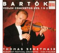 Zehetmair Thoma Violin Concertos 1 and 2 (Fischer, Budapest Festival Orch. (CD)