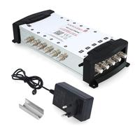 ZEHNDER 5/12 Multiswitch 12 partecipanti 1 satellite - Terrestre regolabile - Quattro e Quad LNB - 22 kHz - Alimentatore esterno - Alimentazione remota 0/5/12 Volt - MS 512 Prime