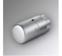 Zehnder Design Line testina termostatica, 853720, Design Line acciaio inox spazzolato [Raccordi per riscaldamento]