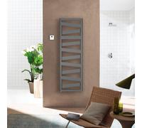 Zehnder Ribbon termoarredo, funzionamento puramente elettrico, ZRIZ1650A300010, RB-160-050/GD Ribbon grigio alluminio [Radiatori > Termoarredo]