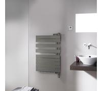 Zehnder Roda Twist Spa Air radiatore da bagno, funzionamento puramente elettrico, ZRE40155A300000, ROEL-100-55/IPS Roda Twist Spa Air; Roda grigio alluminio [Radiatori > Termoarredo]