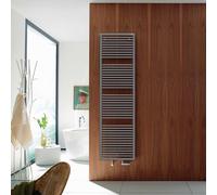 Zehnder Universal radiatore da bagno, divisori, funzionamento ad acqua calda o misto, ZU100450A300000, HU-180-050 Universal grigio alluminio [Radiatori > Termoarredo]