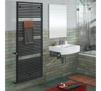 Zehnder Universal termoarredo, modello di ricambio/sostituzione, funzionamento ad acqua calda o misto, ZU100460A6N9000, HU-180-060-NA90 Universal volcanic [Radiatori > Termoarredo]