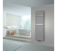 Zehnder Vitalo Bar termoarredo, funzionamento esclusivamente ad acqua calda, ZV101950A300000, VIP-190-050 Vitalo Bar; Vitalo grigio alluminio [Radiatori > Termoarredo]