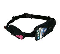Zeibe SPIbelt 05 Dual Pocket - Marsupio da Running/Running Unisex, Colore: Nero