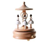 ZEIHAOWAN Meccanismo Legno Scatola Musicale Novelty e Decorazioni Music Box,Carillon con Statuetta,Studenti Compleanno,San Valentino，Natale, Ringraziamento, Bambini, ECC, Miglior Regalo (Balletto)