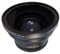 Zeikos ze-543r 0.43 x ad alta definizione super grandangolare con macro, astuccio per lente e copriobiettivo (garanzia a vita) per 52/55/58/62/67/72 MM