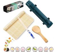 ZeiLaBang Kakadi Sushi Maker Roller, set da 6 pezzi per sushi bazooka, adatto per stampi per riso e decorazione fai da te