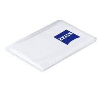 ZEISS - Panno in microfibra, per obbiettivi, filtri, occhiali, binocoli e display LCD, bianco