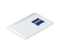 ZEISS - Panno in microfibra, per obbiettivi, filtri, occhiali, binocoli e display LCD, bianco