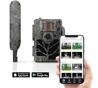 Zeiss Secacam 5 Fototrappola 4G LTE con App e AI per Rilevamento Specie, SIM, SD 32GB, Batterie, 12MP, 1080HD, Visione Notturna, Velocità Trigger 0,4S, IP66 Impermeabile, Caccia e videosorveglianza