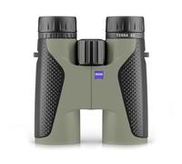ZEISS Terra ED - Binocolo impermeabile 10 x 42, con vetro rivestito per una chiarezza ottimale in tutte le condizioni atmosferiche, per bird watching, caccia, visite turistiche, nero-verde