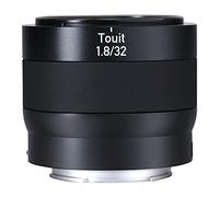 Zeiss Touit 1.8/32 (E-Mount) per fotocamere mirrorless APS-C di Sony (con innesto E), Black