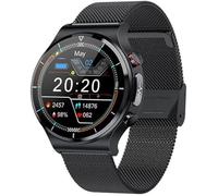 Zeit Vision Care Pro Orologio sanitario IP68 impermeabile per Android e iOS Smartwatch con misurazione della pressione sanguigna, misurazione dell'ossigeno nel sangue ECG, cardiofrequenzimetro