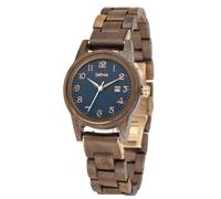 ZEITHOLZ Orologio da donna, orologio in legno, regali, orologio analogico, Leuben Indigo, 32 mm, 100% legno naturale con movimento al quarzo giapponese.